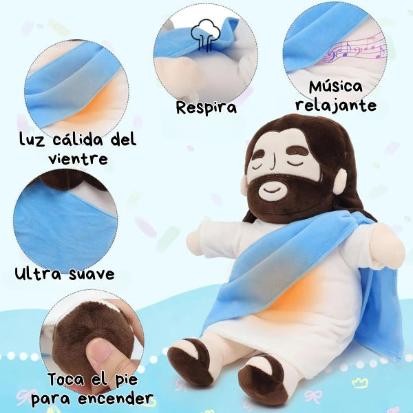 PELUCHE DE JESÚS QUE RESPIRA - Envio Grátis (PAGO CONTRA ENTREGA)