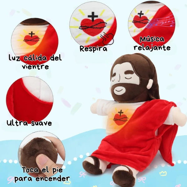 PELUCHE DE JESÚS QUE RESPIRA - Envio Grátis (PAGO CONTRA ENTREGA)