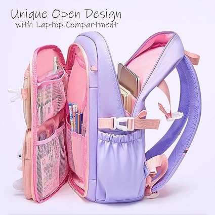 🎒 MOCHILA ESCOLAR IMPERMEABLE MULTIFUNCIONAL 🌸