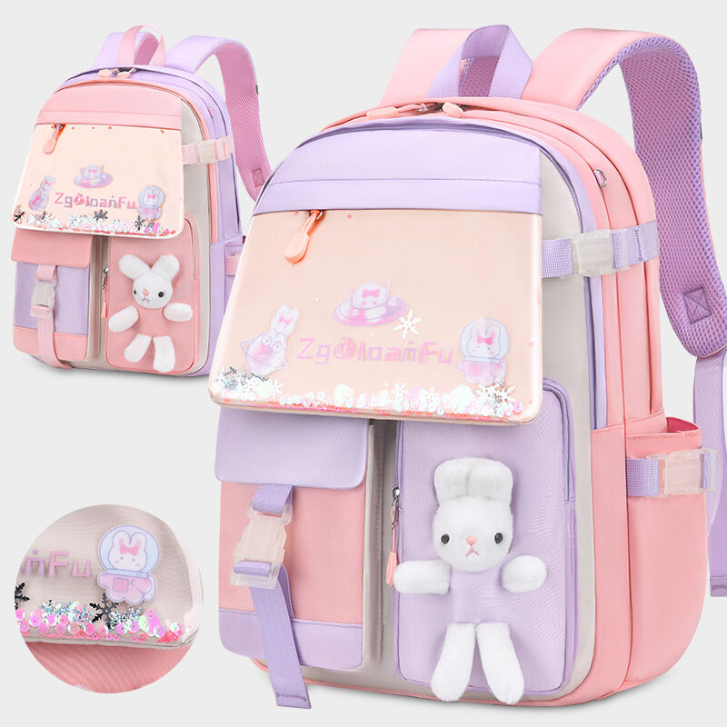 🎒 MOCHILA ESCOLAR IMPERMEABLE MULTIFUNCIONAL 🌸