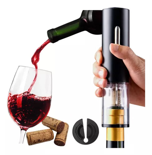 SACA CORCHO ELÉCTRICO 4 EN 1 🍷 | ENVIO GRATIS (PAGO CONTRA ENTREGA)
