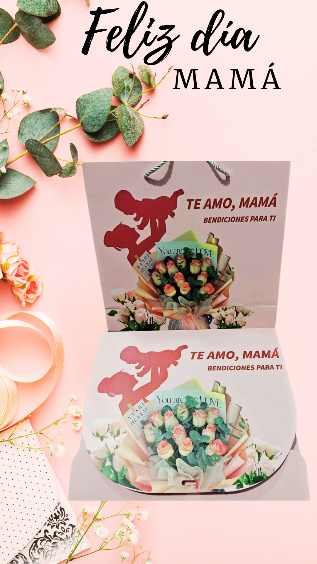 SET DE 4 PIEZAS POR EL DÍA DE LA MADRE 🌹