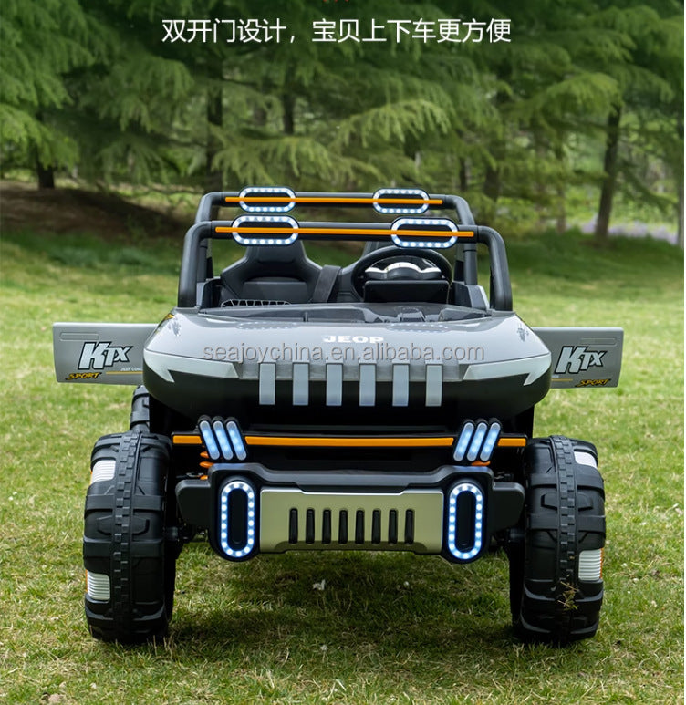 Coche Eléctrico para Niños Diversión y Seguridad en Cada Giro (JEOP)