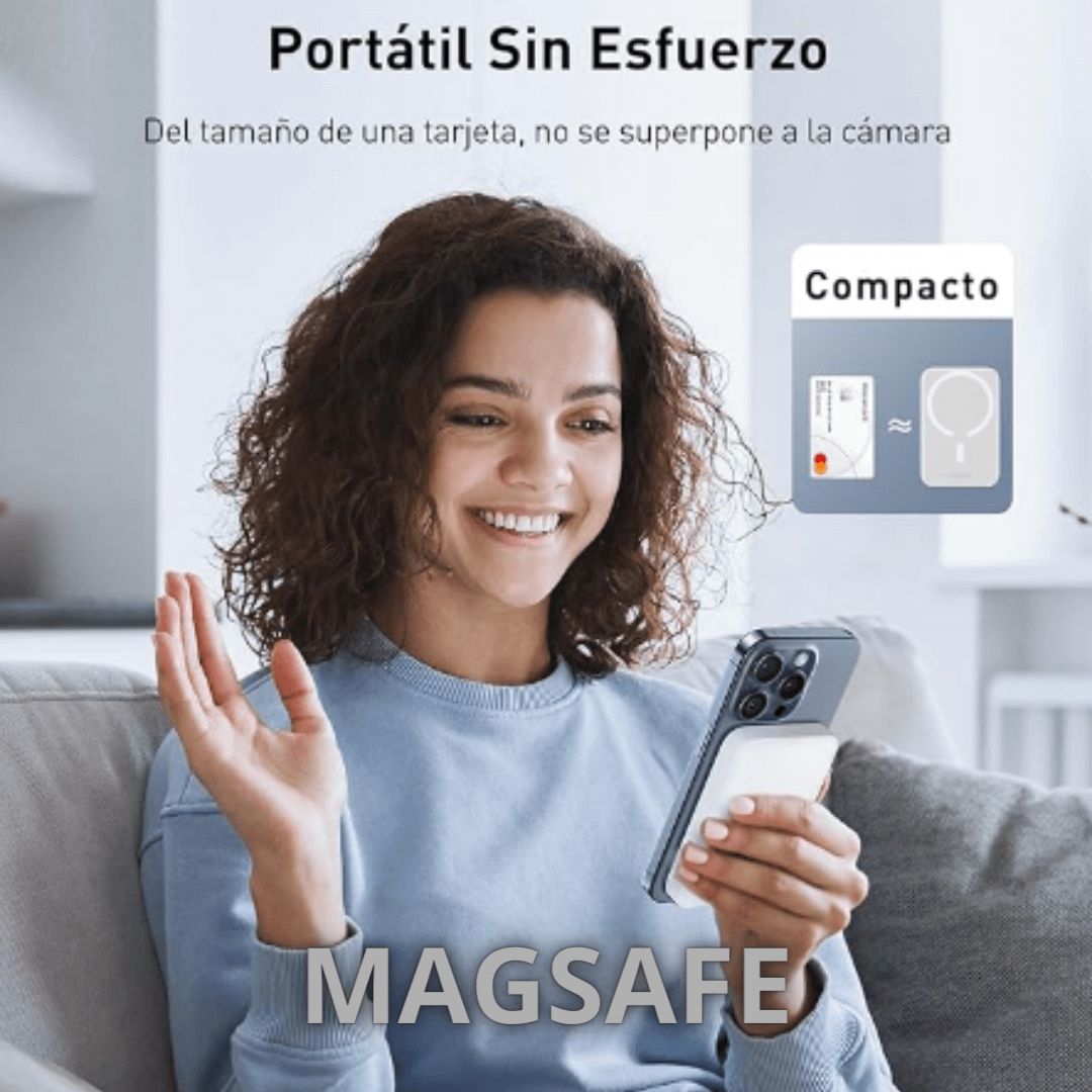 BATERIA PORTATIL INALAMBRICA CON TECNOLOGÍA MAGSAFE