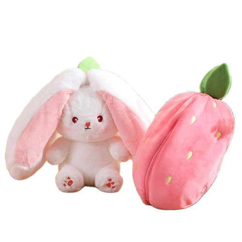 Conejito de peluche kawaii transformable 🐰