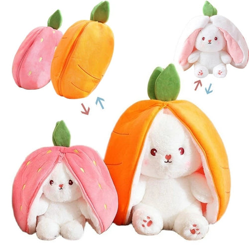 Conejito de peluche kawaii transformable 🐰