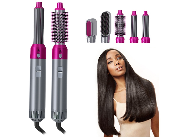 PEINE SECADOR MULTIFUNCIONAL 5 EN 1 FORMULA AMERICANA