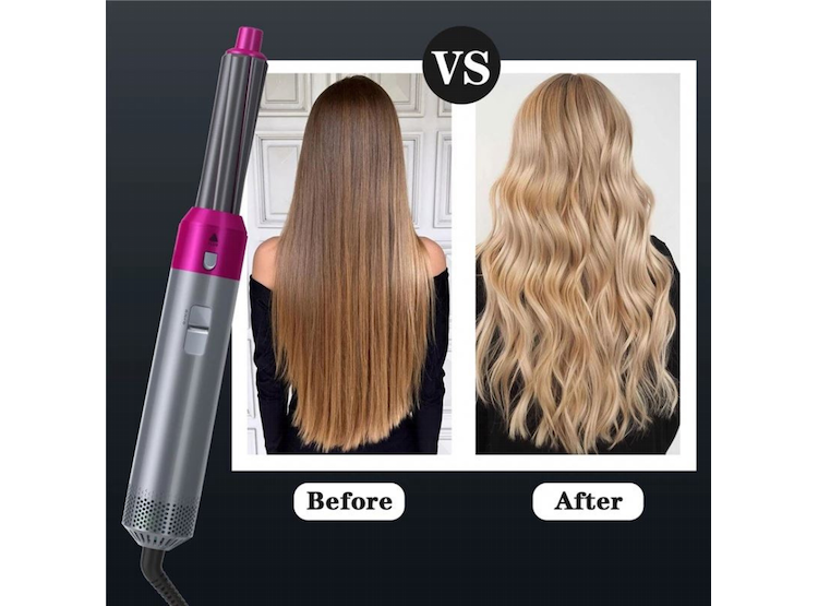 PEINE SECADOR MULTIFUNCIONAL 5 EN 1 FORMULA AMERICANA