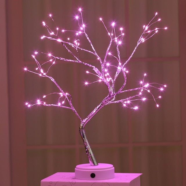 Luces de árbol bonsái para decoración de habitaciones