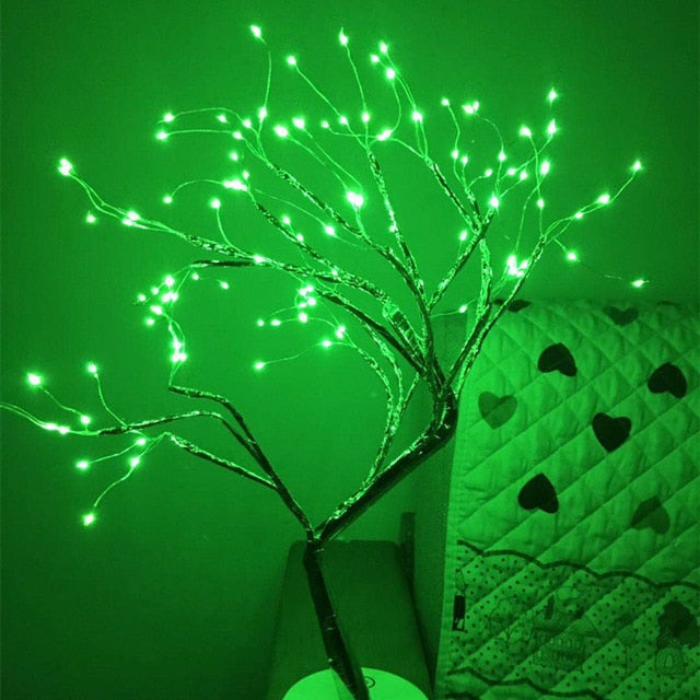 Luces de árbol bonsái para decoración de habitaciones